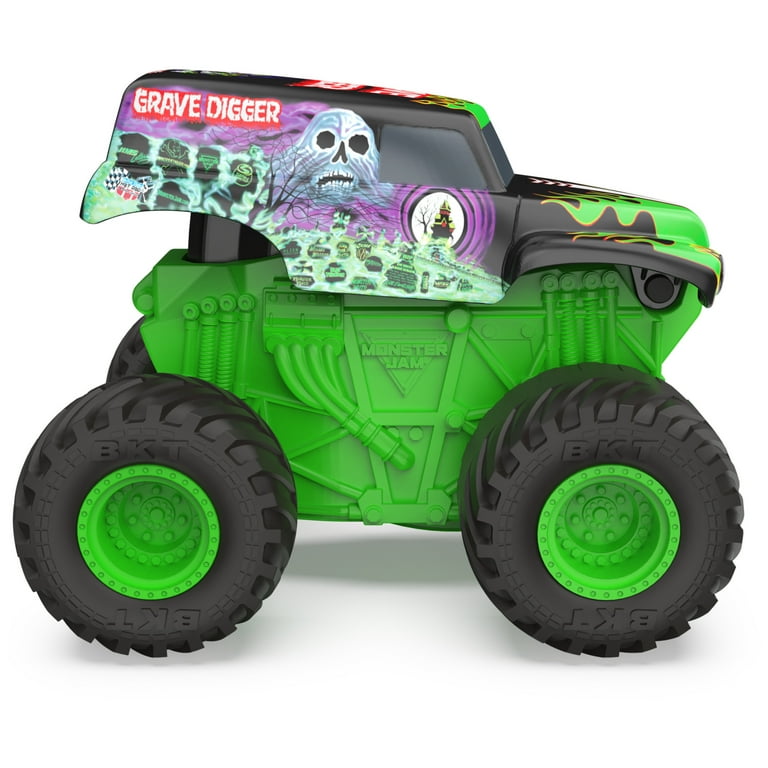 Monster Jam 1:43 Scale Click & Flip Trucks - Official Grave