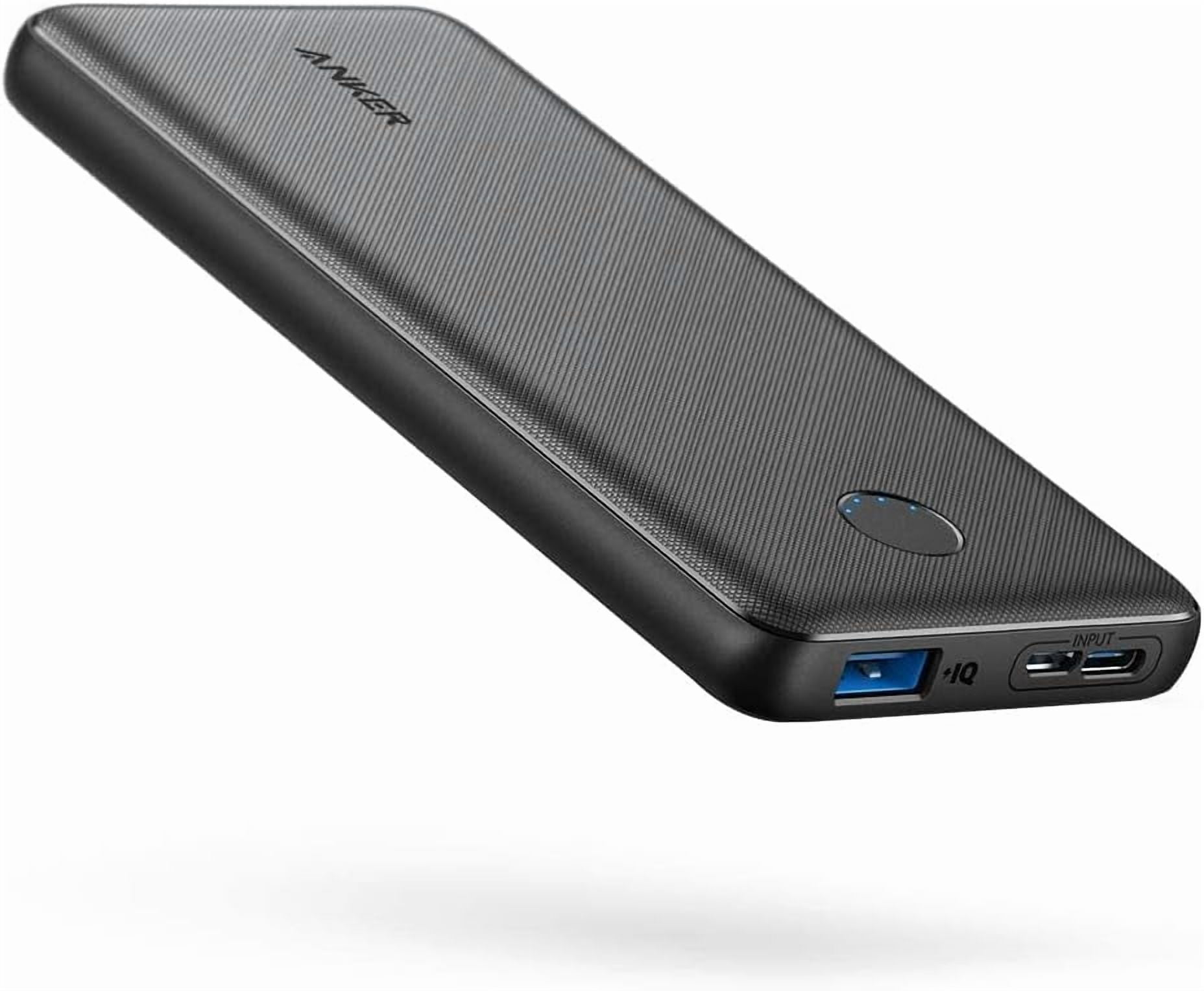 Power bank (PowerCore 10K), compact travel ready with a 10,000 mah battery pack