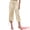 Apricot, variant on Women's Lantern Cropped Wide Leg Pants X-Large Apricot