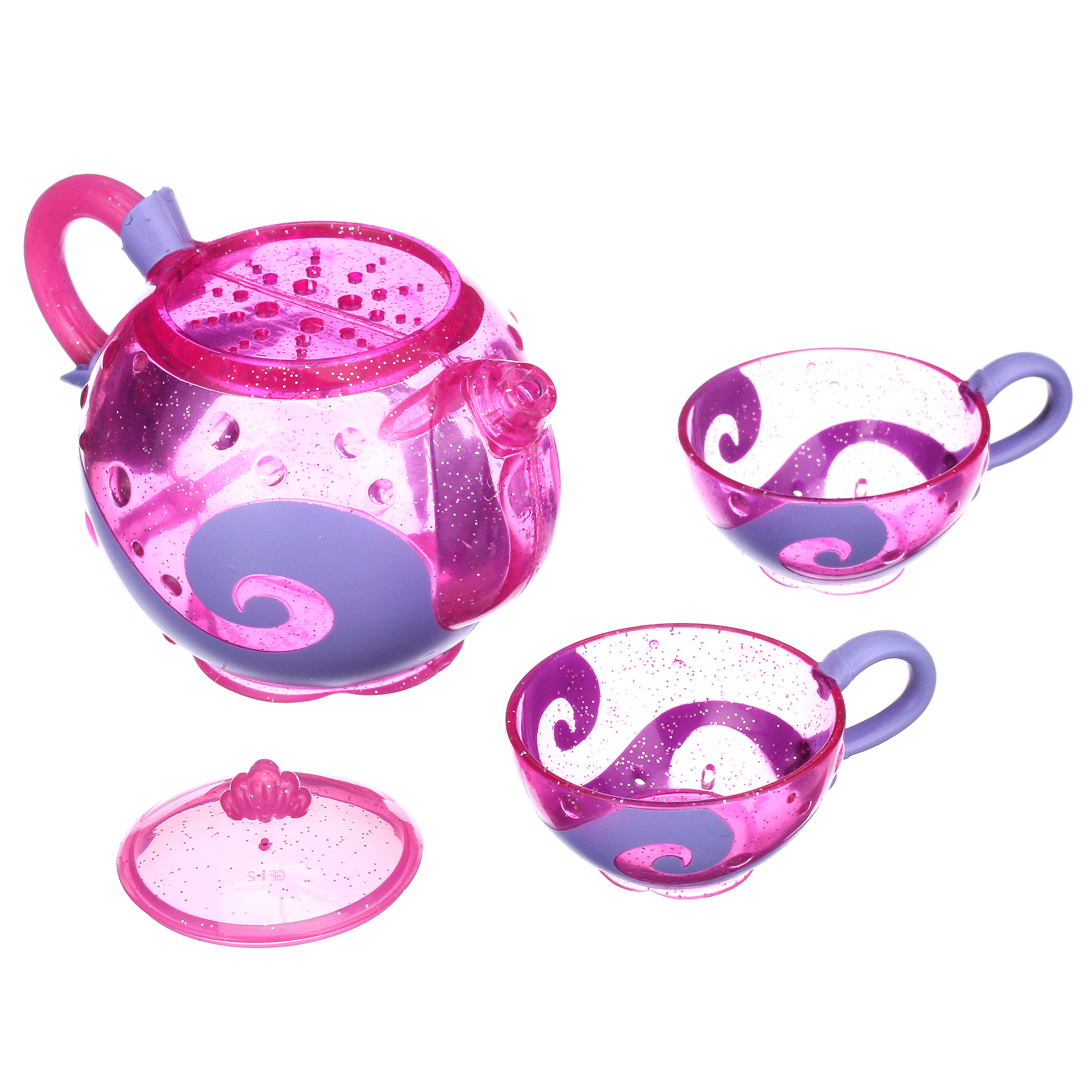 Munchkin® Toddler Bath Tea and Cupcake Set, Pink, 5 Piece Set, Unisex - image 3 of 6