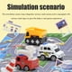 thumbnail image 4 of Juguetes para vehículos Jadeshay juego de vehículos para la ciudad 12 coches 1 mapa 5 accesorios, 4 of 9