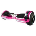 thumbnail image 6 of Hover-1 Matrix Hoverboard For Teens, 6.5 in Wheels, 180 lb Maximum Weight, LED Lights & Bluetooth Speaker, Pink, 6 of 12