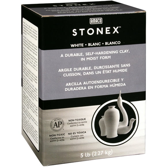 Stonex Self-Hardening Clay 5lb-White