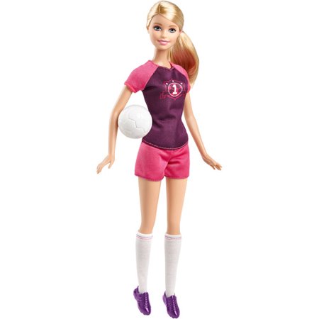 target soccer barbie