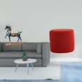 thumbnail image 2 of Figura de caballo, escultura animal, reposapiés coleccionable, pequeño taburete otomano en forma de cubo, material de resina y terciopelo, centro de m, 2 of 8