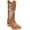Tang, variant on Women’s Leather Cowboy Boots Square Toe Floral Embroidered Retro Vintage Western Boots