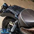 thumbnail image 3 of For Royal Enfield Meteor 350 Luggage Carrier Rack Plate Steel Black, 3 of 3