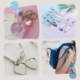 thumbnail image 6 of 10Pcs 25x17mm 304 Stainless Steel Lobster Claw Clasps Spring Lanyards Trigger Snap Hooks Strap 10Pcs 25mm with Key Rings Connectors for DIY Keychain DIY Jewelry Making Findings, 6 of 6