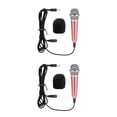 thumbnail image 4 of Injueey Mini micrófono de audio portátil X3 Modelos de metal sin soporte y auriculares Type6 NO6, 4 of 5