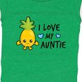 thumbnail image 4 of Inktastic I Love My Auntie with Pineapple Boys Baby Bodysuit, 4 of 5