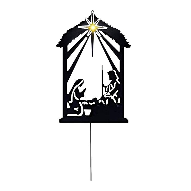 Teissuly Illustration Of Traditional Halloween Nativity Scene Ground Plug Ornaments Teissuly WER202310061027