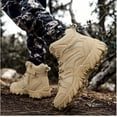 thumbnail image 6 of Men's Military Tactical Boots Combat Boots 6 Inches Lightweight Work Army Boots Side Zipper Motorcycle Boots, 6 of 7