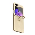 thumbnail image 2 of Allytech Phone Case for Samsung Galaxy Z Flip 5 5G, With Ring Holder Stand Shockproof Anti-Scratch Protective Cover Case for Galaxy Z Flip 5 - Gold, 2 of 2