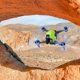 thumbnail image 3 of Blue Drone de alta velocidad con accesorios de 3 hojas para drones Fpv con marco de carreras, 3 of 5