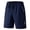 Dark Blue, variant on IAJDKMEK Men's Fitness Sports Beach Shorts - Great for Gym Shorts, Running Shorts, Casual Shorts, and Swimming Shorts for Daily Wear,Army Green L