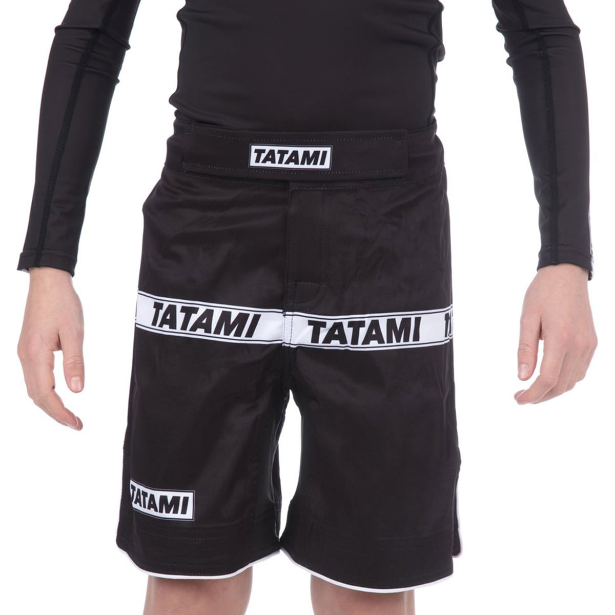 Black Tatami Fightwear Kids Shadow No Gi Shorts 