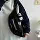 thumbnail image 4 of Riñonera de Nailon de Gran Capacidad para Hombre | Riñonera Deportiva Transpirable Estilo Harajuku Japonés | Riñonera Cruzada con Correa Ajustable para Correr, Senderismo, Ciclismo y Viajes, 4 of 5