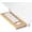 Bamboo, variant on Under Desk Slider Tray, Large Clamp-on Computer Keyboard and Mouse, 27 x 11 inch Pull Out Platform Drawer