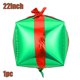 thumbnail image 3 of Globos navideños, Papá Noel, reno, muñeco de nieve, caja de regalo, globos inflables de aluminio para Navidad, para decoración de fiesta de Feliz Navidad, 3 of 5