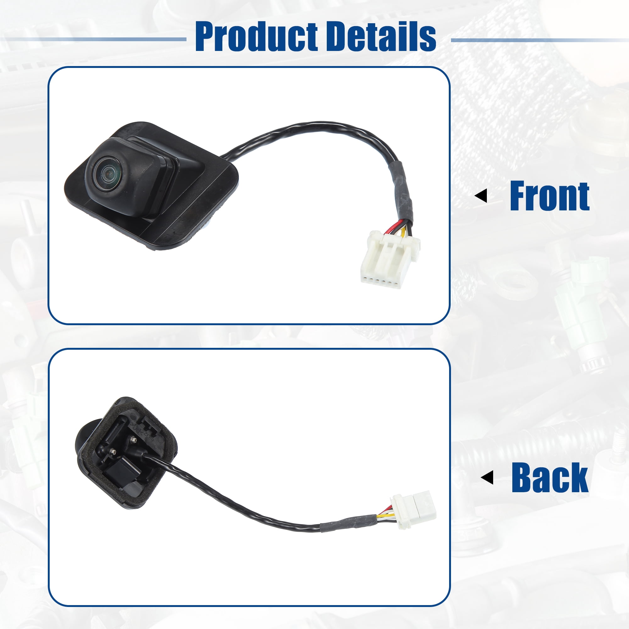 Unique Bargains Rear View Back Up Camera Fit for Honda Civic 2013 2014 2015