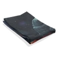 thumbnail image 5 of Yayeee Tapestry Wall Hanging for Bedroom 90" x 60" Living Room Home Wall Art Decor, Black Astronaut, 5 of 7