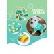 thumbnail image 5 of 1pc Super Soft Knitted Four-legged Jumpsuit With Duckling Pattern For Small Cats & Dogs, Indoor & Outdoor Use, 5 of 5