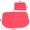 Red, variant on Moisture-proof Music Festival Small Butt Cushion Waterproof Picnic Folding Cushion Outdoor Cushion Four Fold Mountain Climbing