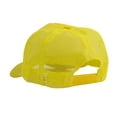 thumbnail image 2 of Adult Men's Pepperoni Pizza Slice Rope Foam Trucker Hat, Yellow, 2 of 2