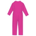 thumbnail image 4 of Eandarui Girls Boys Mechanic Boiler Suit Costume Long Sleeve Mechanic Coveralls Flight Suit Halloween Hot Pink 16, 4 of 5