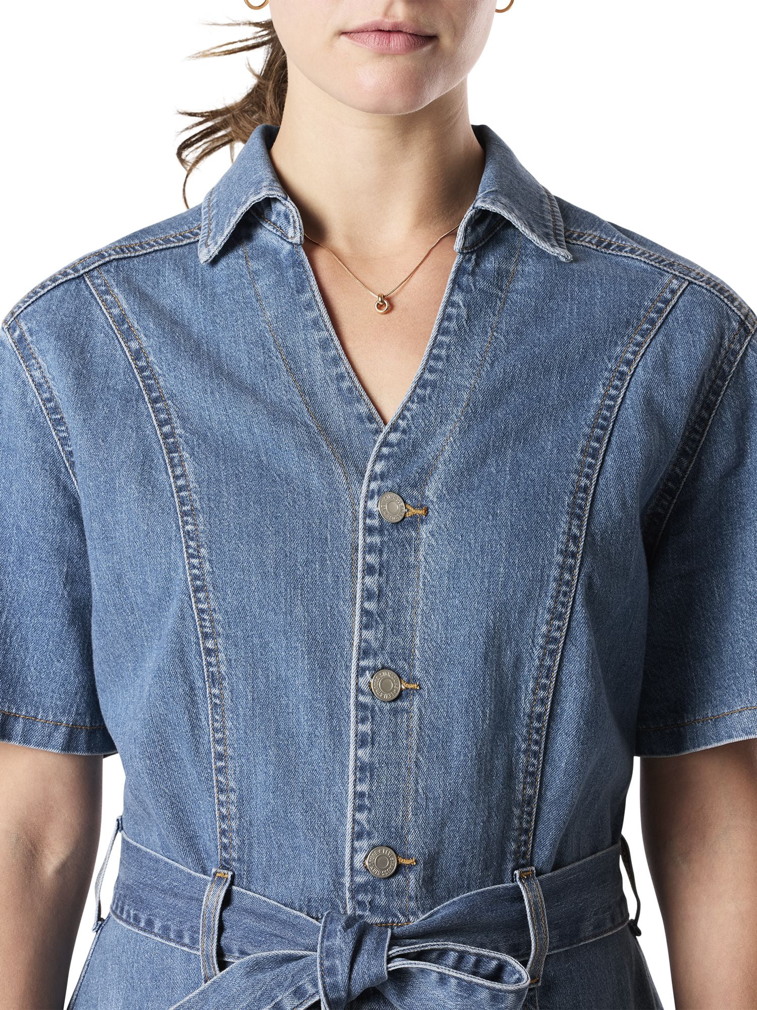 Levi Strauss Signature Women's Vintage Patch Pocket Dress