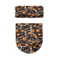 thumbnail image 2 of HELLHERO Halloween Motif Set Bathroom Toilet Lid Cover Set & 2 Pieces Toilet Lid Cover and Toilet Tank Lid Cover & Elastic Bottom for Hotel, 2 of 8
