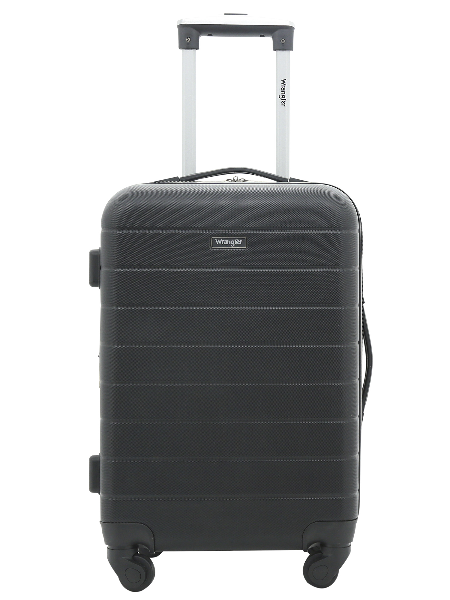 Wrangler 2pc Expandable Rolling Carry-on Set, Black - image 2 of 14