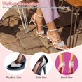 thumbnail image 5 of Pack Decorative Rhinestone Shoe Clips, Zinc Alloy Removable Fashion Elegant Crystal Flower Clips Buckle Women Dress, 5 of 5