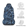 thumbnail image 4 of Wukai Octopus Full Set Car Seat Covers with Soft Padding Universal Auto Front Seats Protector and Cushion Mat, 4 of 5