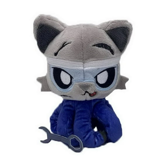 Tentacle Kitty First Responders & Essentials Little Ones Plush | Mechanic Kitty