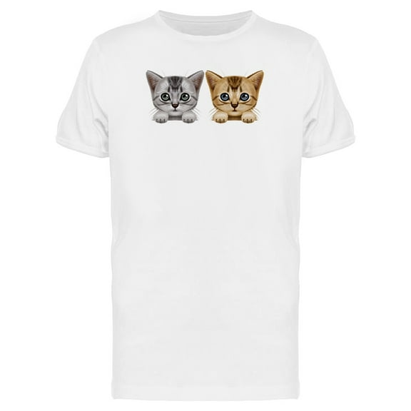 Two Cute Kittens Tee Men's -Image by Shutterstock