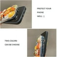 thumbnail image 4 of Phone Cases for iPhone 12 Case Clear, 3D Kawaii Camera Lens Protector Cover Phone Cases Silicone Compatible with iPhone 12 (Food Clear), 4 of 14