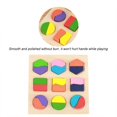 thumbnail image 3 of Garosa Kids Educational Wooden Toy Set Geometric Block Building Puzzle Baby Early Learning Tool,Geometric Toy, Geometric Educational Toy, 3 of 6