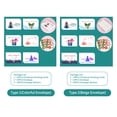 thumbnail image 2 of 24PCS Merry Christmas Greeting Cards with Stickers Set 6 Assorted Designs Happy New Year Greeting Cards for Holiday Thanksgiving Festivals Birthday Gift, 2 of 7