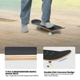 thumbnail image 4 of Complete Skateboards for Beginners,7 Layer Canadian Maple Double Kick Deck,31''Pro Cruiser Retro Skate Board, 4 of 5