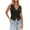 Black, variant on Women's Solid Color V Neck Three Button Knit Sweater Vest, Cropped Sleeveless Casual Top, Lightweight for Summer Going Out Outfits, Soft and Breathable Beige L