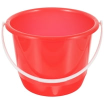 BESTOYARD Small Pail for Cleaning Plastic Water Bucket Portable for Home Use 1Set