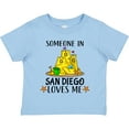 thumbnail image 3 of Inktastic Someone in San Diego Loves Me Boys or Girls Toddler T-Shirt, 3 of 5