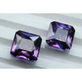 thumbnail image 2 of Natural Alexandrite Gemstone 17.7 Carat Square Cut Color Changing Stone, 2 of 2