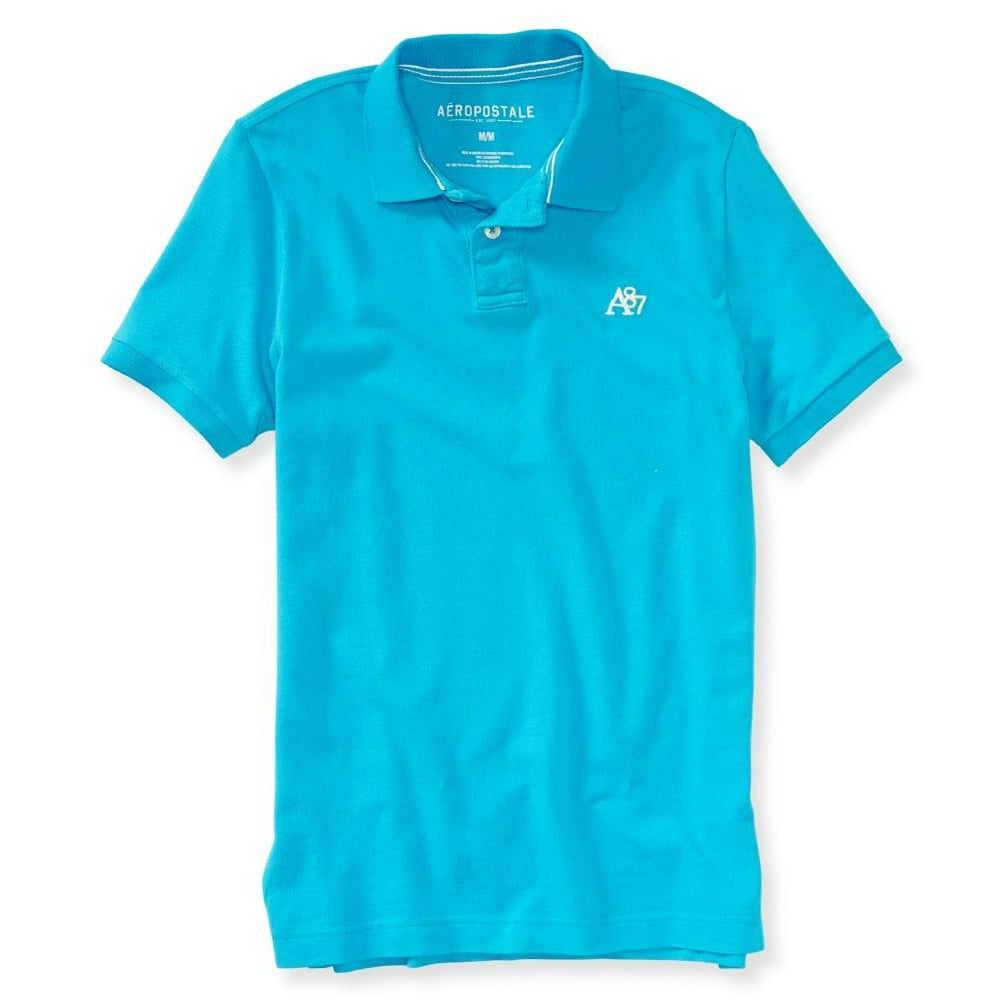 Aeropostale Aeropostale Mens A87 Uniform Rugby Polo Shirt