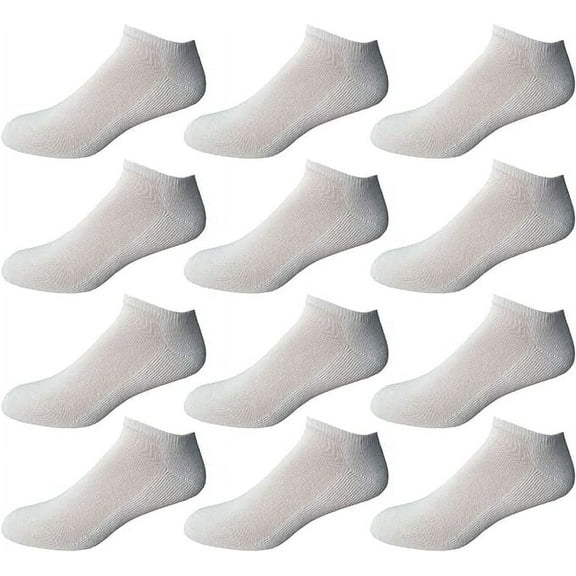 Yacht & Smith Children's Ankle Socks, Assorted Colors for Boys and Girls, by SOCKS'NBULK