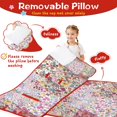 thumbnail image 3 of Pioneer Flower Floral Print Pattern Toddler Nap Mats for Kids Preschool,Sleeping Mat Bag or Kids,Toddler Sleeping Bag,Toddler Nap Mat or Daycare, 3 of 6
