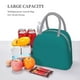 thumbnail image 5 of Balery Teal Bolsa de Almuerzo para Mujeres, Caja de Almuerzo, Bolsa de Almuerzo Pequeña Impermeable, Tote de Almuerzo Reutilizable con Gran Capacidad, 5 of 6