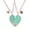 Gold, variant on 2 Pieces/Set Green Avocado Friendship Necklace for Two - Hearts BFF Matching Necklaces Couples Matching Jewelry Friendship Necklace BFF Necklaces for Women, Sisters and Ladies