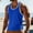Blue, variant on DJDLJWCJ Men's A-Shirt Tank Undershirts Summer Lightweight Muscle Sleeveless Outdoor Sports Tops Black 2XL
